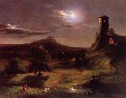 Thomas Cole Moonlight USA oil painting reproduction